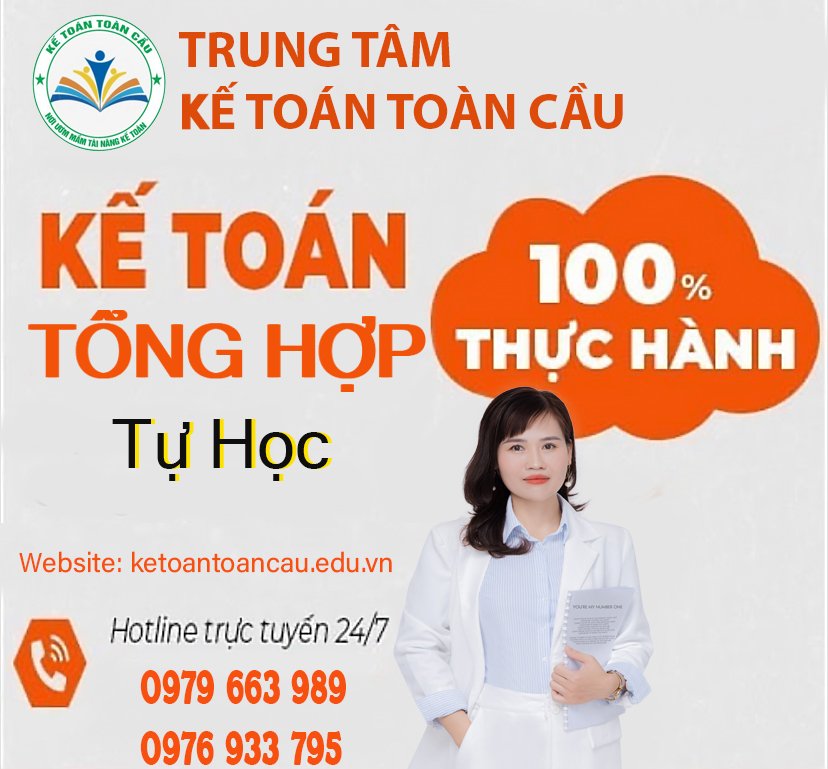 KHOÁ HỌC KẾ TOÁN TỔNG HỢP TỰ HỌC